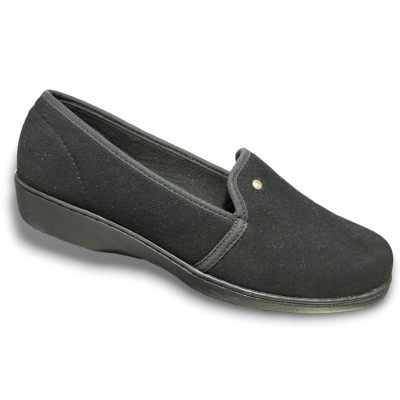 Romulo Casual Textil Negro Mujer Ref 3038